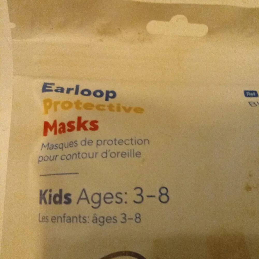 10 Earloop Protective Mask Kids Age 3 - 8